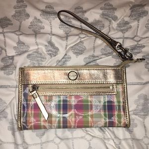 Coach wristlet